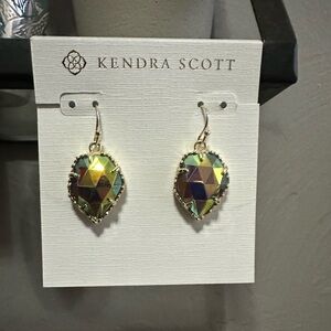 Kendra Scott Iridescent Agate Baby Corley